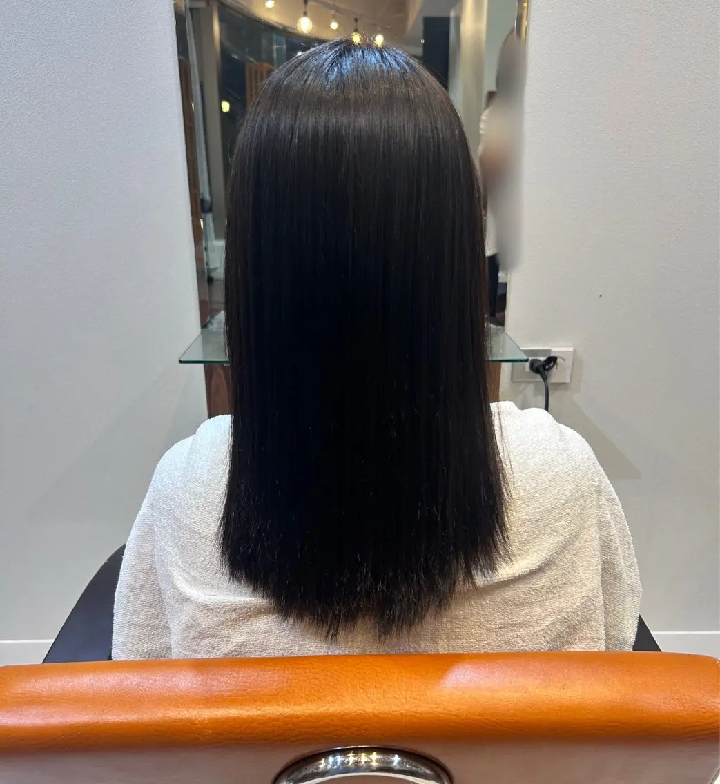 𝕌30限定ᕷ*.° straight perm ＋ treatmentの写真