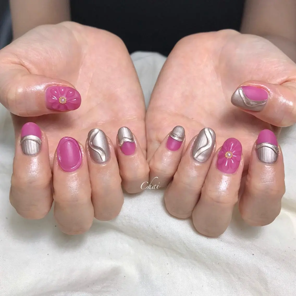 ネイル ハンドネイル chai nail _ai📍鶴橋/桃谷のネイルデザイン
