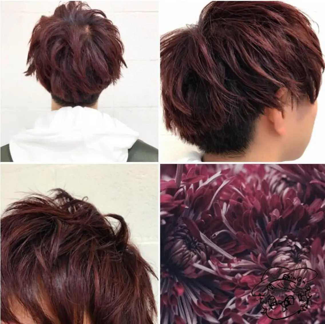ショート カラー メンズ ヘアカラー トリートメント ✨️眉毛、派手髪、 ハイトーンShinの眉毛・アイブロウイメージ