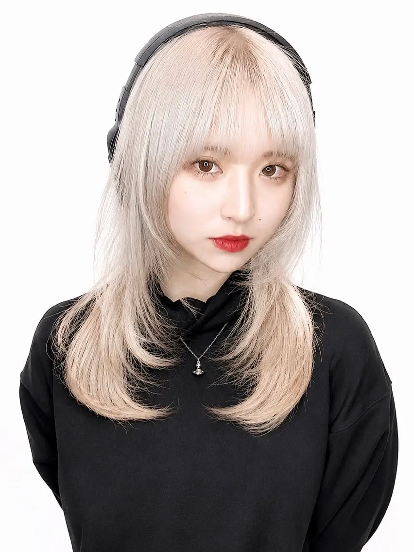 セミロング ヘアカラー トリートメント ヘアセット 銀座/似合わせカット /髪質改善/油谷樹️のヘアスタイル