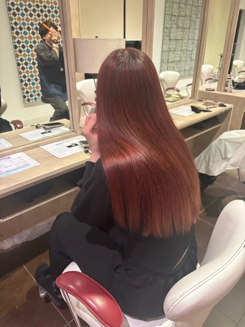 カラー ブリーチ ダブルカラー ブリーチなしカラー ヘアカラー 🌷艶髪カラー  / メイ🪄︎︎✨のヘアスタイル
