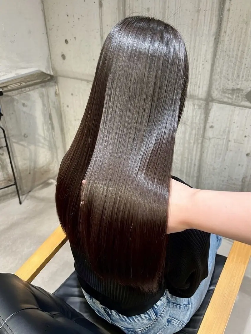 ロング 縮毛矯正 すずか /美髪矯正🪽🫧のヘアスタイル