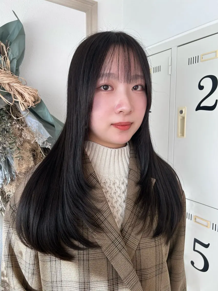 ロング カット ヘアカラー merc.🕊大西‎ 香瑚のヘアスタイル