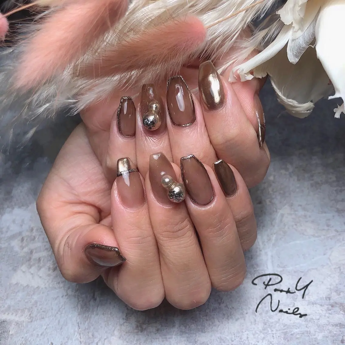 ネイル ハンドネイル Pooky nailsのネイルデザイン