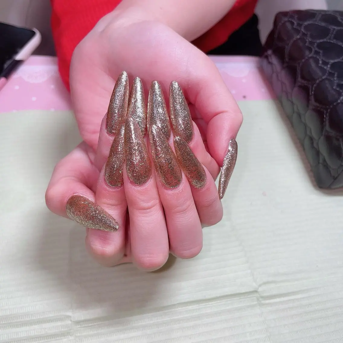 ロング ネイル ハンドネイル 《LB》ラブリエ Nail&eyeのマツエク・マツパデザイン
