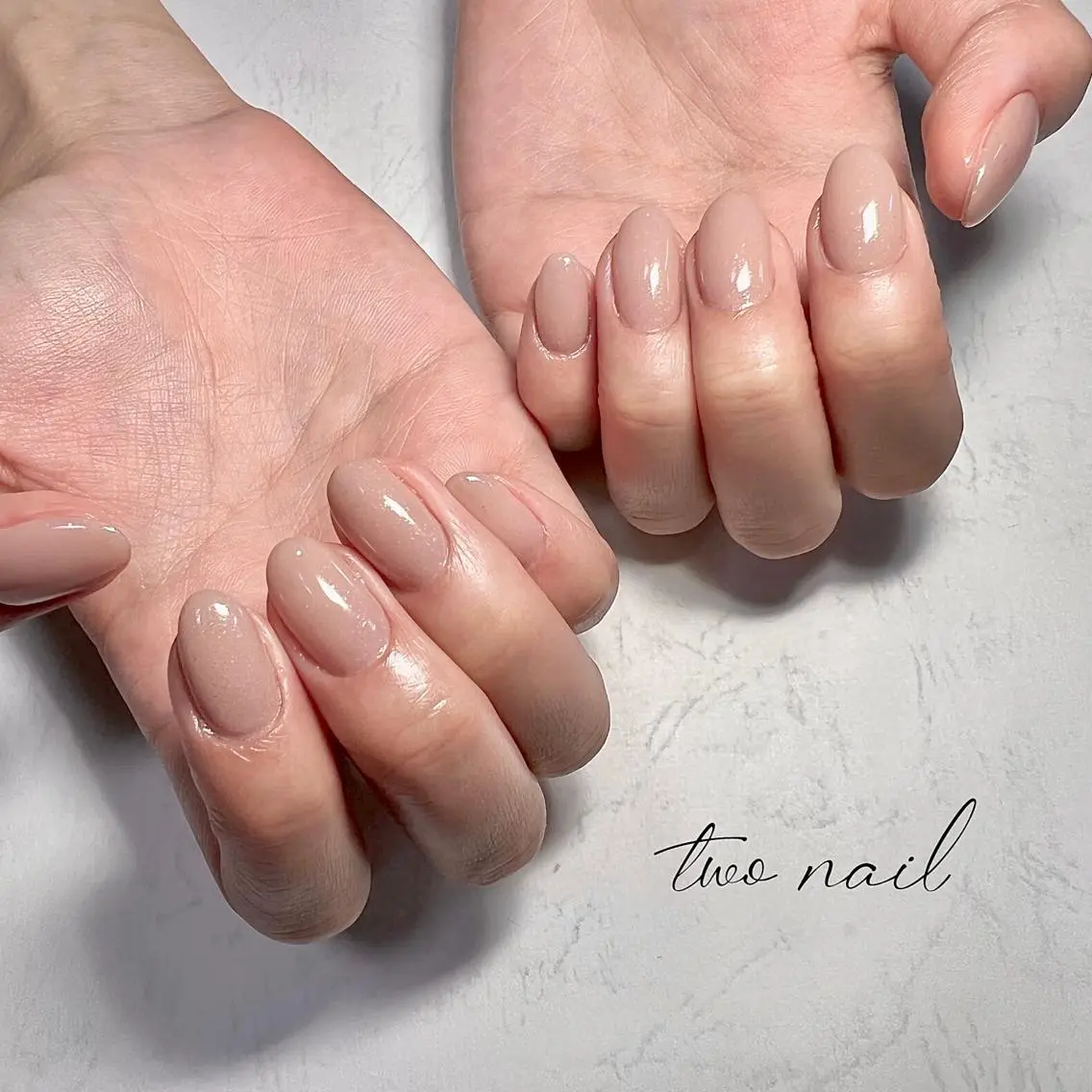 ネイル アートネイル フットネイル ハート ニュアンスネイル ホワイト ハンドネイル two nailのネイルデザイン