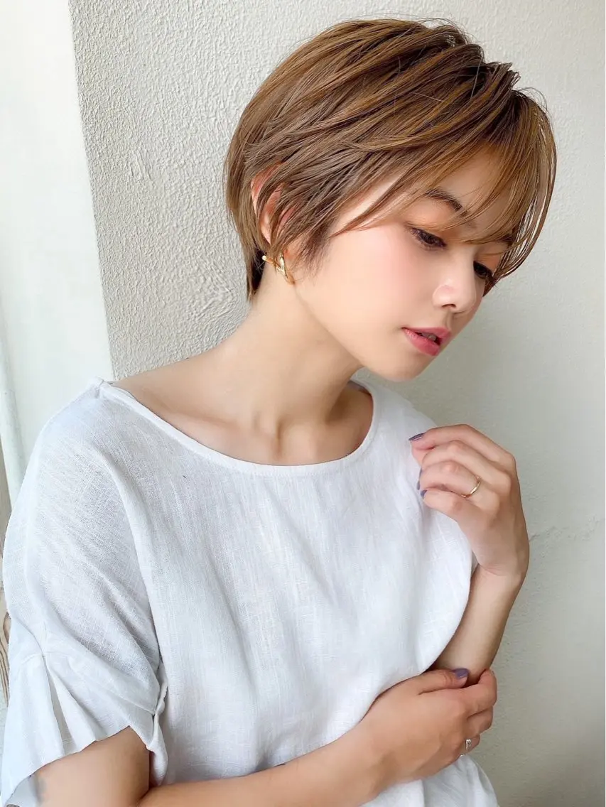 ショート 似合わせカット⌇ヘア セット⌇A i‎🤍のヘアスタイル