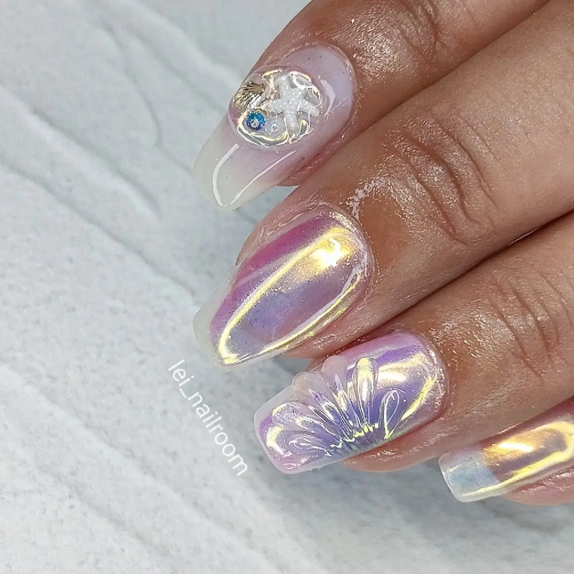 ネイル lei🌼 nailroomのネイルデザイン