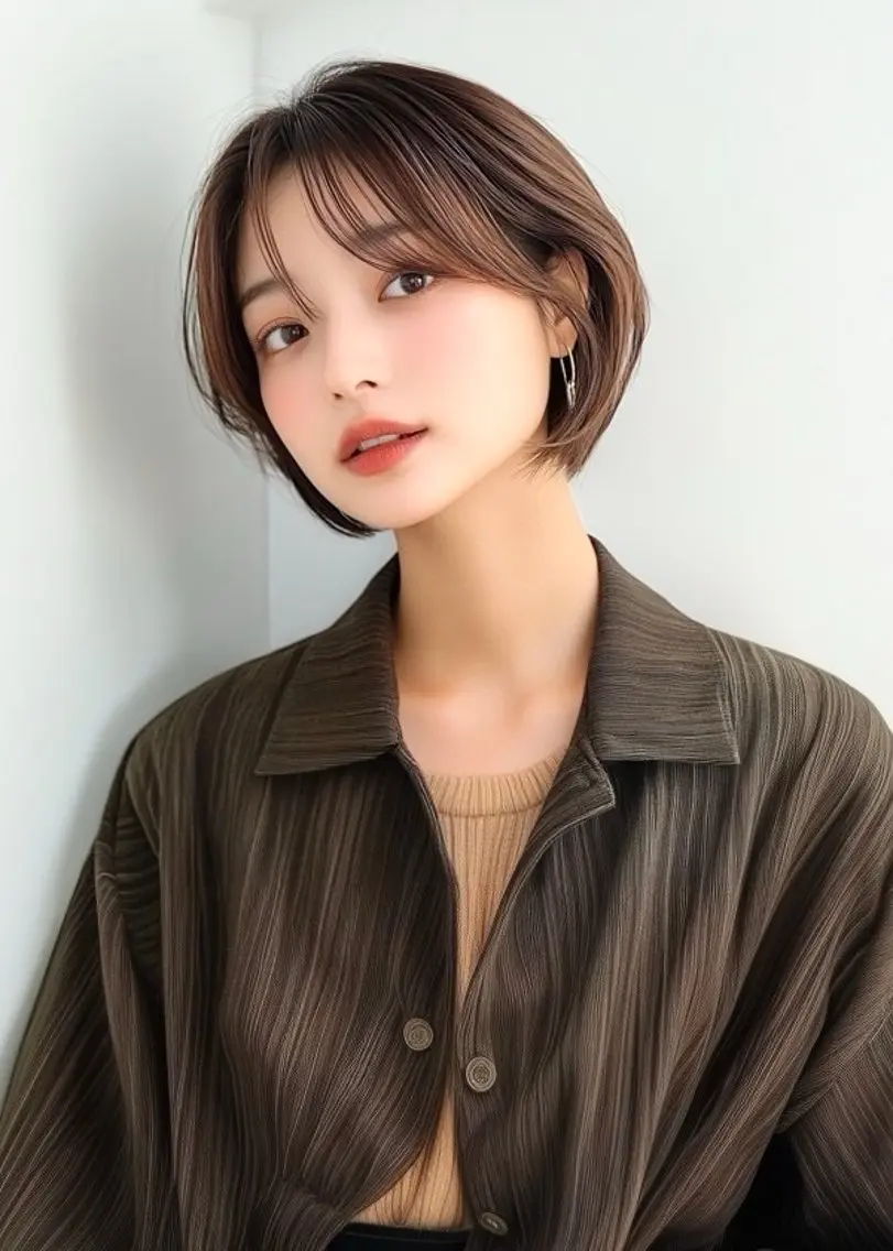 ショート 🫧似合わせショート ゴヤ🫧のヘアスタイル