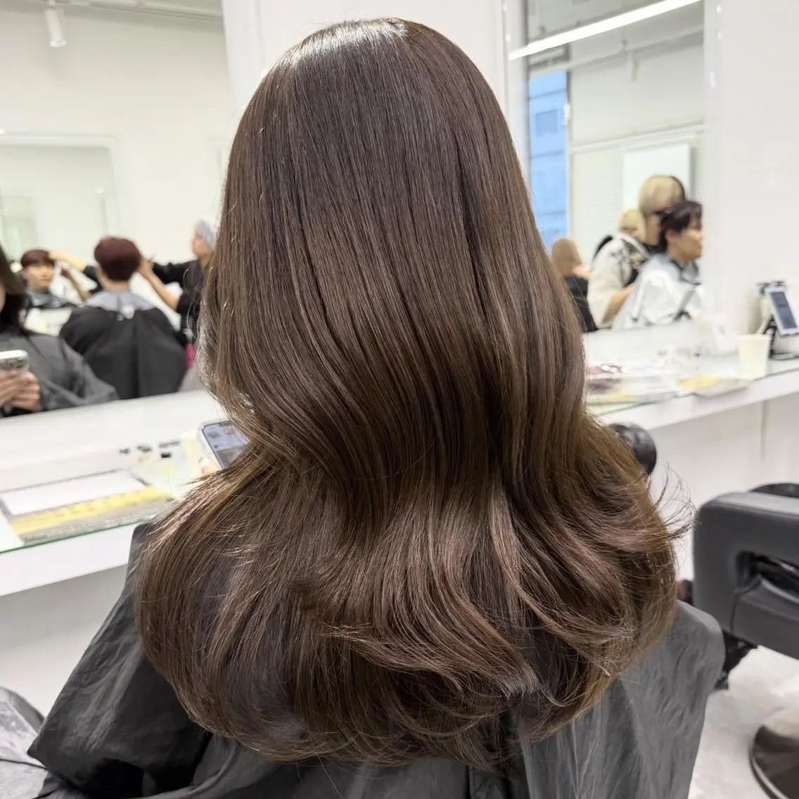 【🩶白髪染め専用🩶】ワンカラー+炭酸Spa+オリジナルトリートメントの写真
