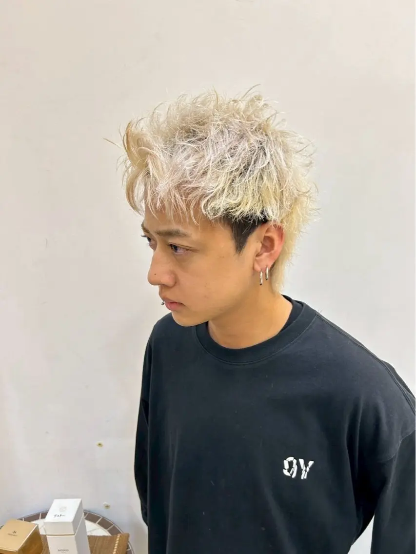 カラー メンズ カット ヘアカラー メンズ髪のお悩み 解決 TUMのヘアスタイル