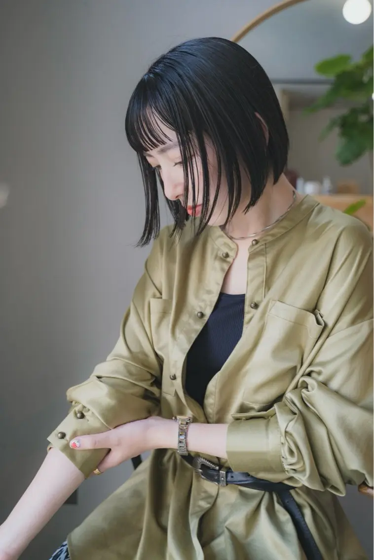 ショート カット トリートメント 川間 将彦のヘアスタイル