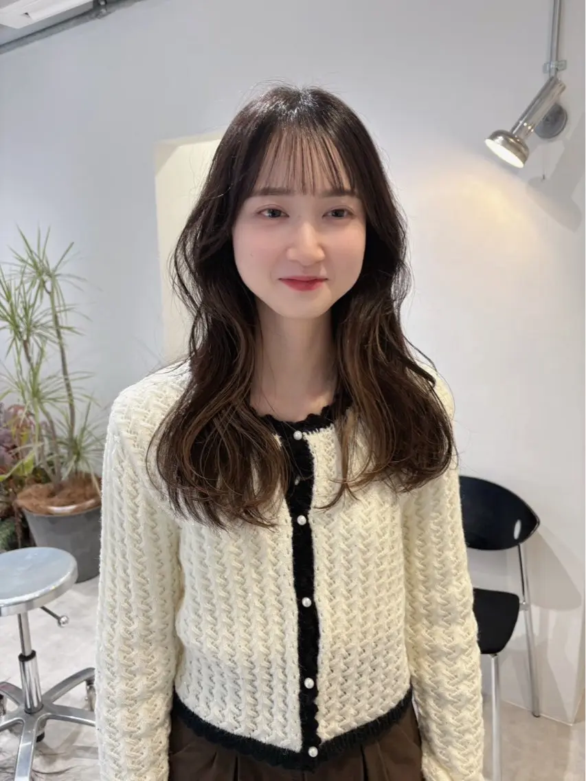 ロング カラー インナーカラー トリートメント 透明感似合わせカラー 🍀あかり🍀のヘアスタイル