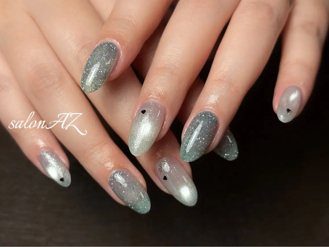 ネイル アートネイル 長さ出し フットネイル フレンチネイル ジェルネイル ハンドネイル salon AZのネイルデザイン