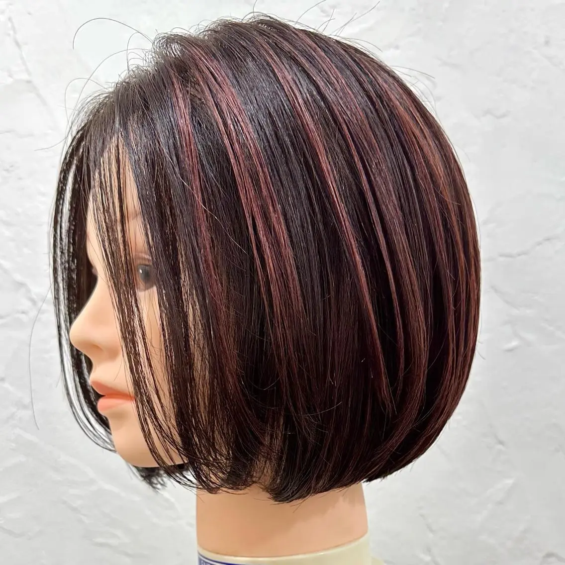 ショート カラー 髪質改善 縮毛矯正/ レイヤー/銀座/本木のヘアスタイル