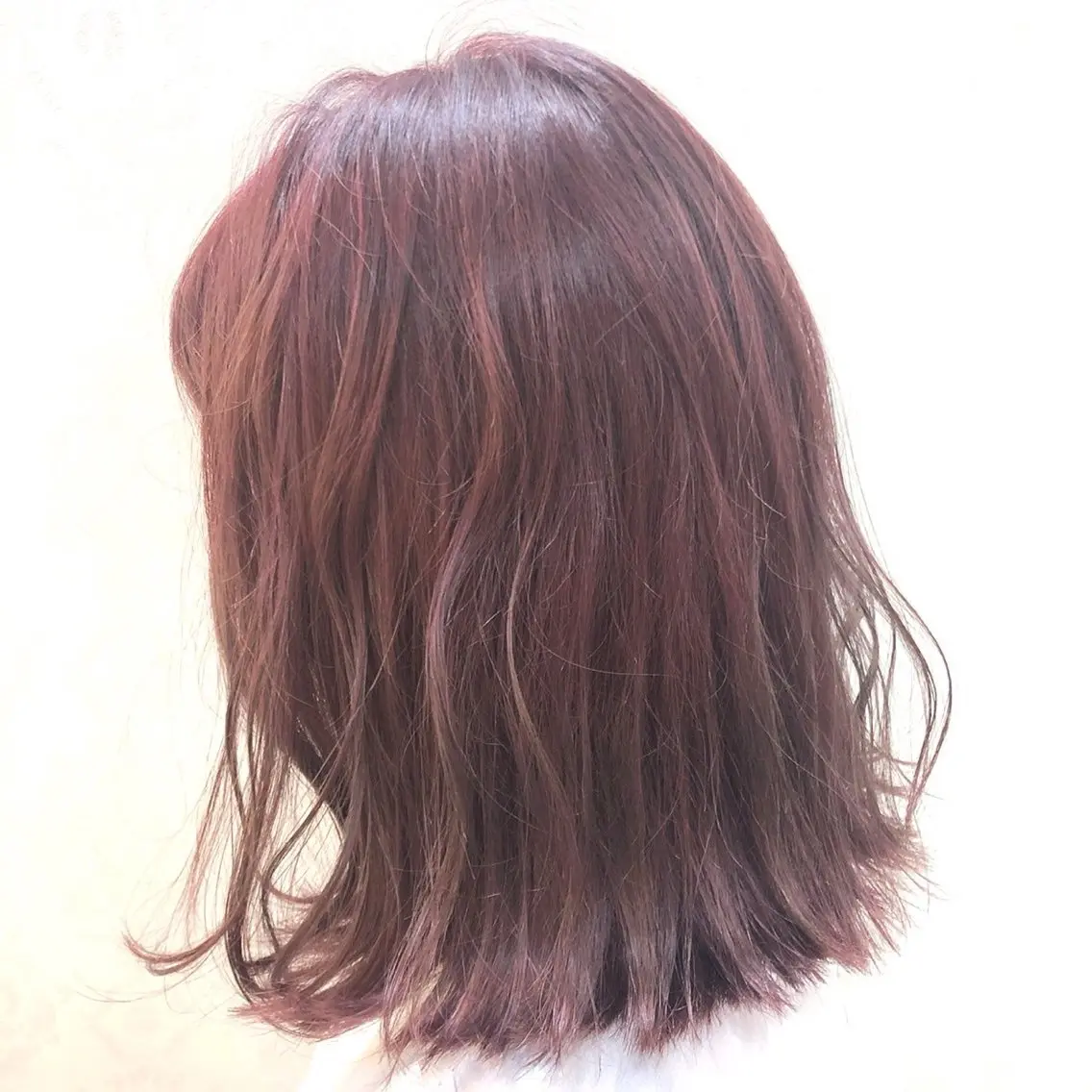 ミディアム ヘアカラー ミツイシ ユウワのヘアスタイル