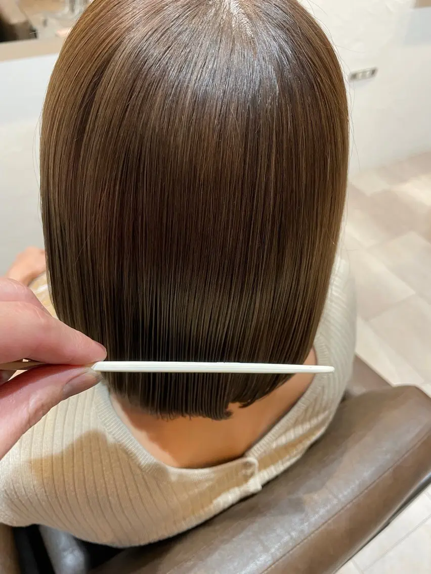 【くつろぎの癒し】似合わせカット+ヘッドスパ+頭浸浴+マーブの写真