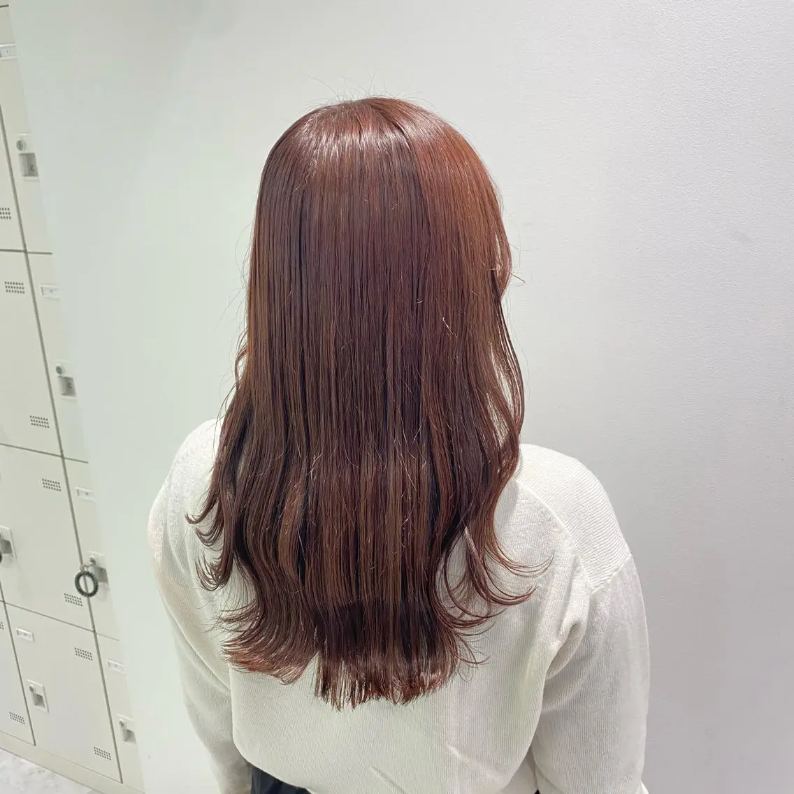 セミロング カラー エフェクトブリーチ 🌟前澤啓太朗のヘアスタイル