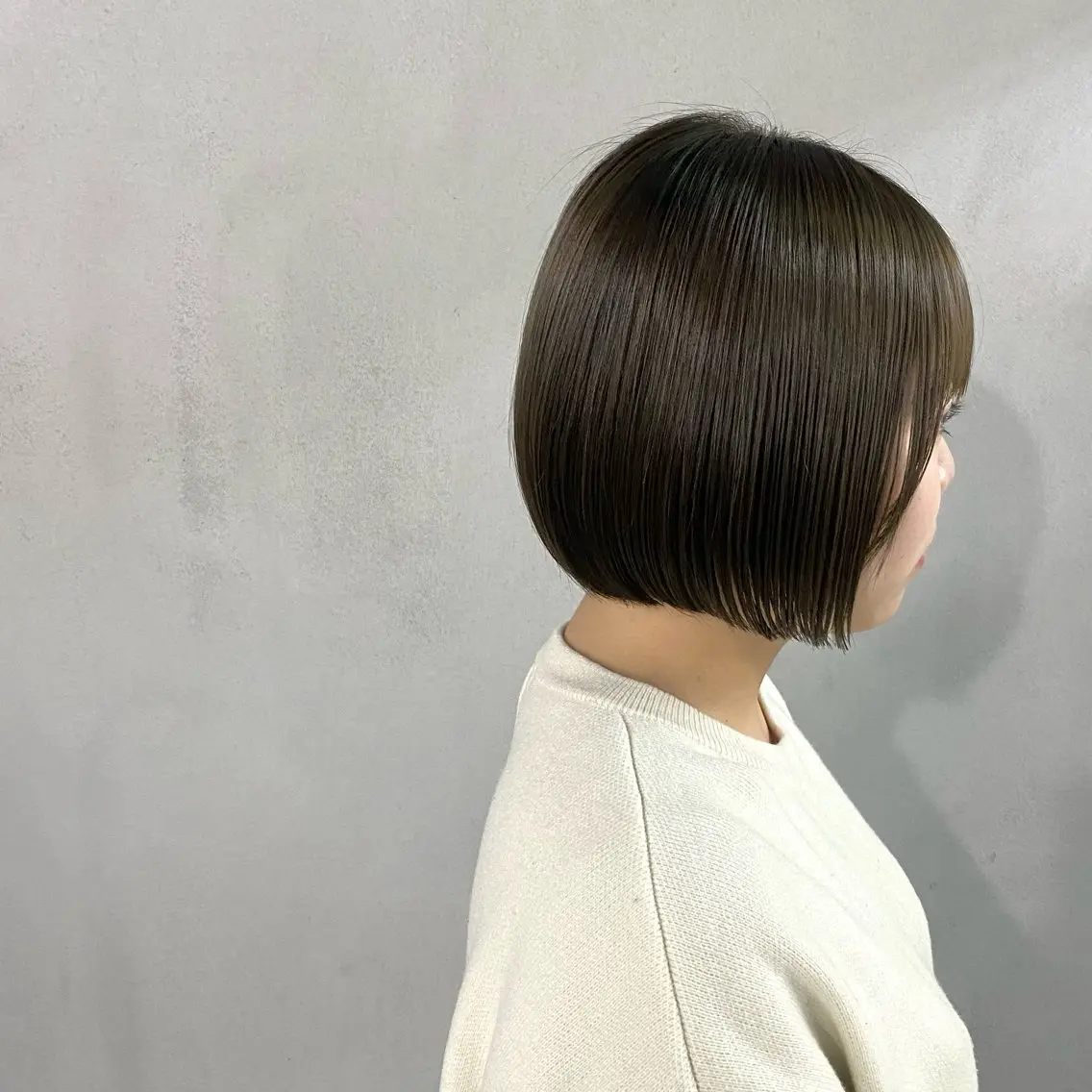 ショート カラー ヘアアレンジ アッシュ ボブ カット ヘアカラー #tag 佐藤璃美のヘアスタイル