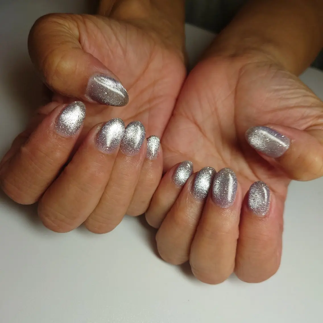 ネイル マグネットネイル マグネットワンカラー ワンカラーネイル nailme! 遠藤智佳のネイルデザイン