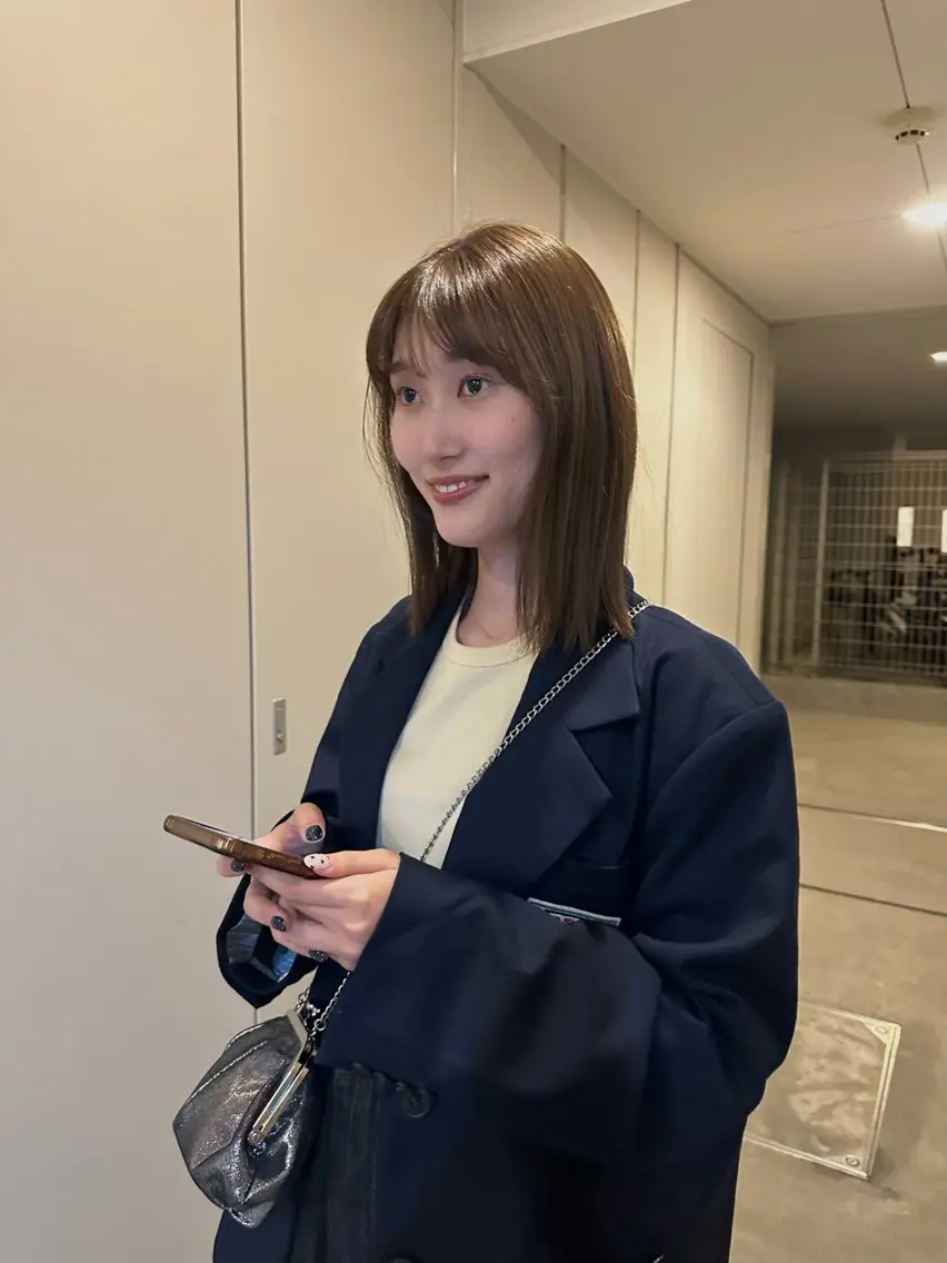 ミディアム カラー ベージュカラー オリーブベージュ トリートメント 橋本叶夢/ お洒落hairのヘアスタイル
