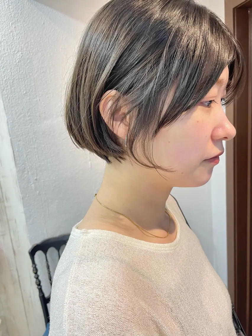 ショート カラー 🌼似合わせカット 🌼おぎの みき🌼のヘアスタイル
