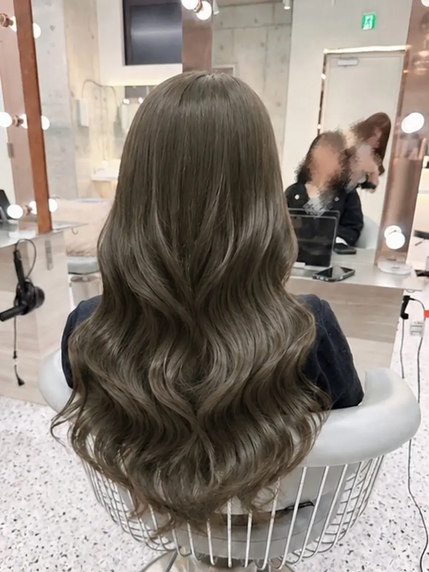 ロング カラー ヘアカラー Mana/透明感 トレンドhair🎀のヘアスタイル