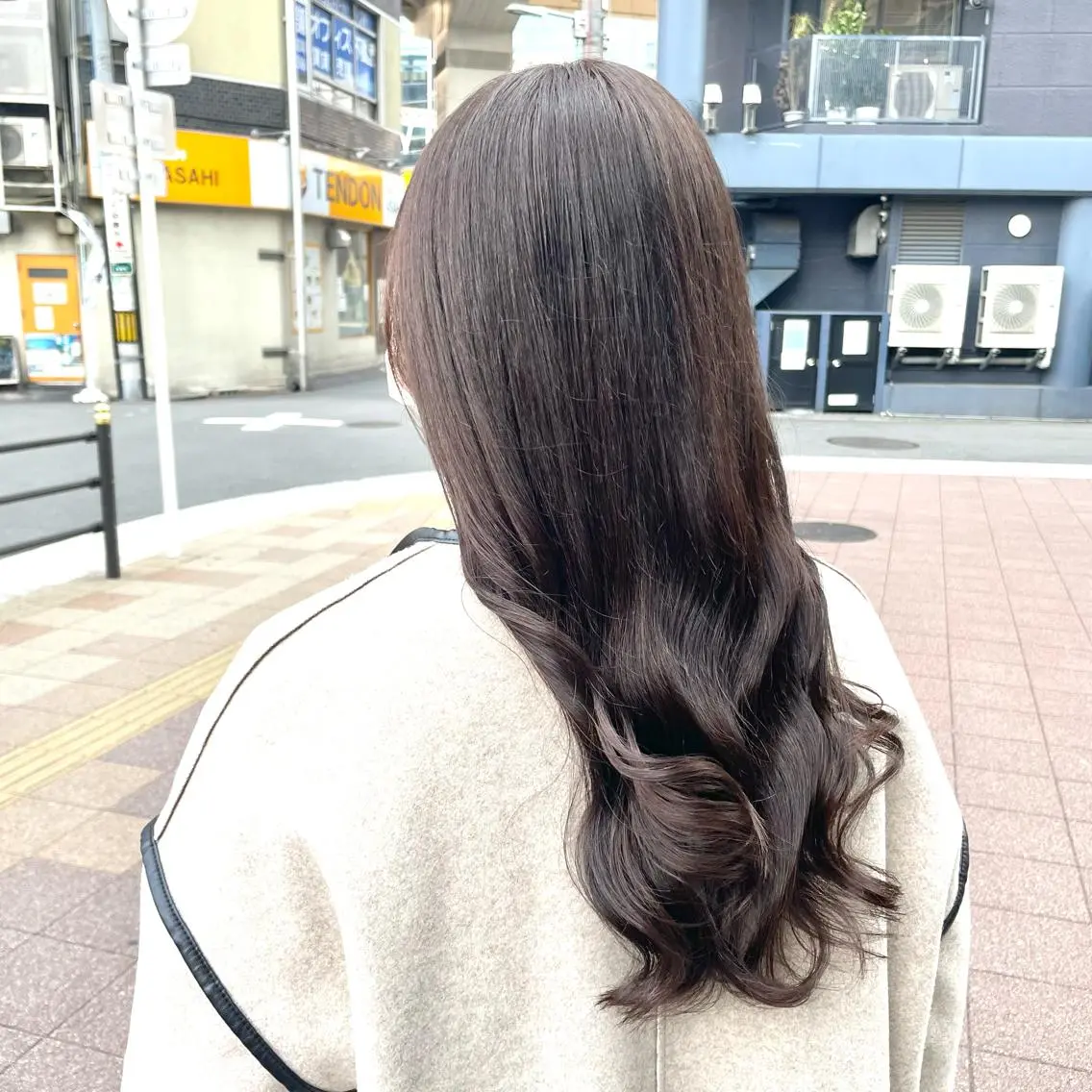 ロング カラー ブリーチなし透明感 🍀梅田・増田のヘアスタイル
