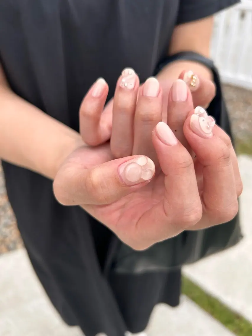 ネイル クリアネイル Adore nailのネイルデザイン