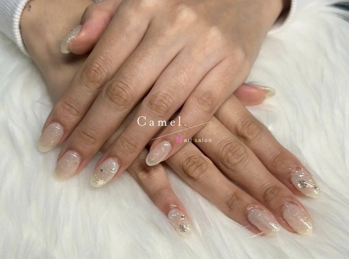 ネイル ハンドネイル Camel. YUIのネイルデザイン
