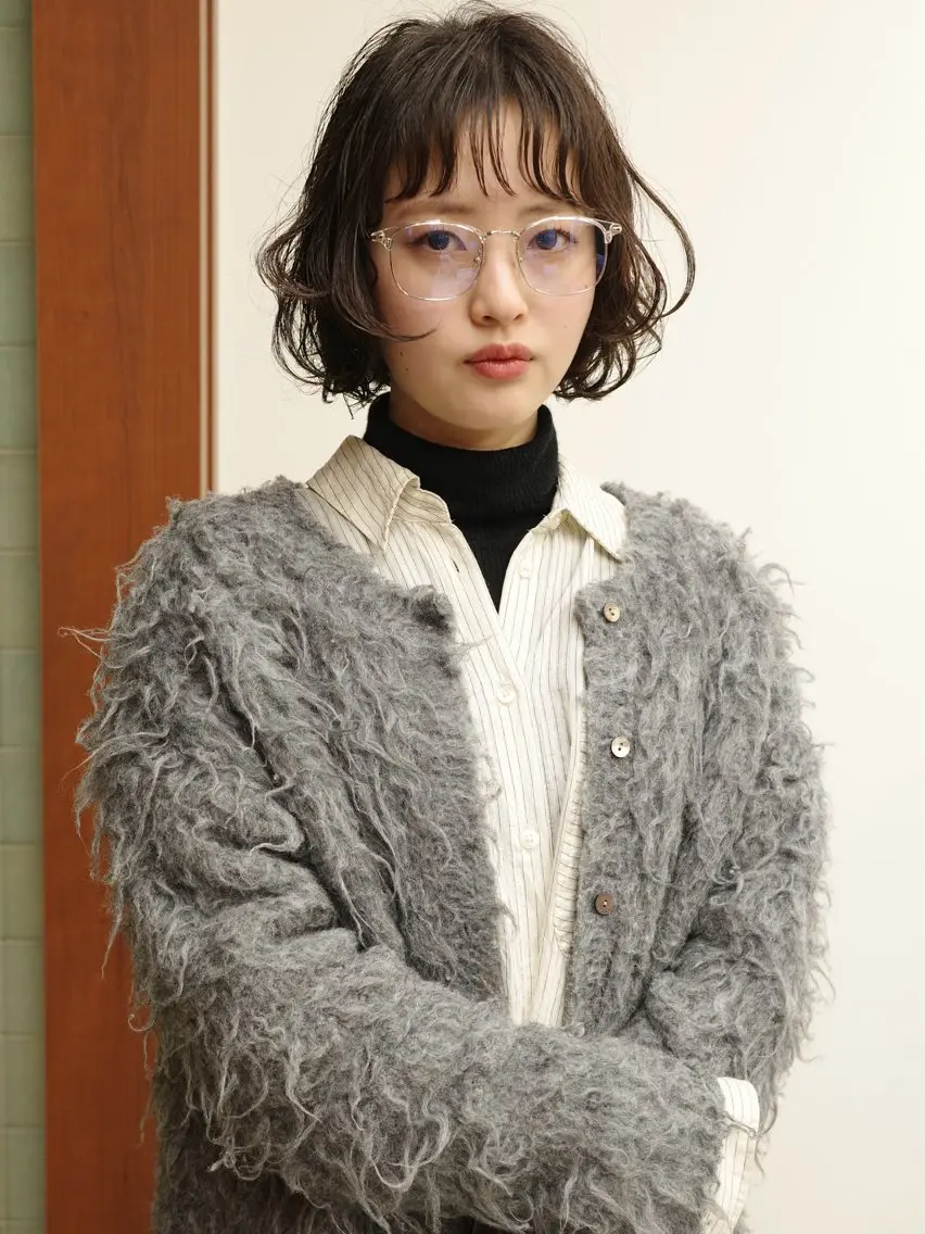 【人気パーマ】カット+ケアパーマ+艶髪トリートメント🪐の写真