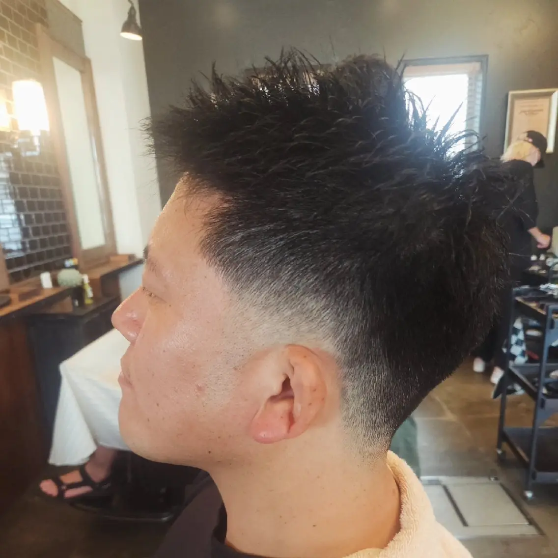 ショート メンズ カット 加賀美 優斗のヘアスタイル