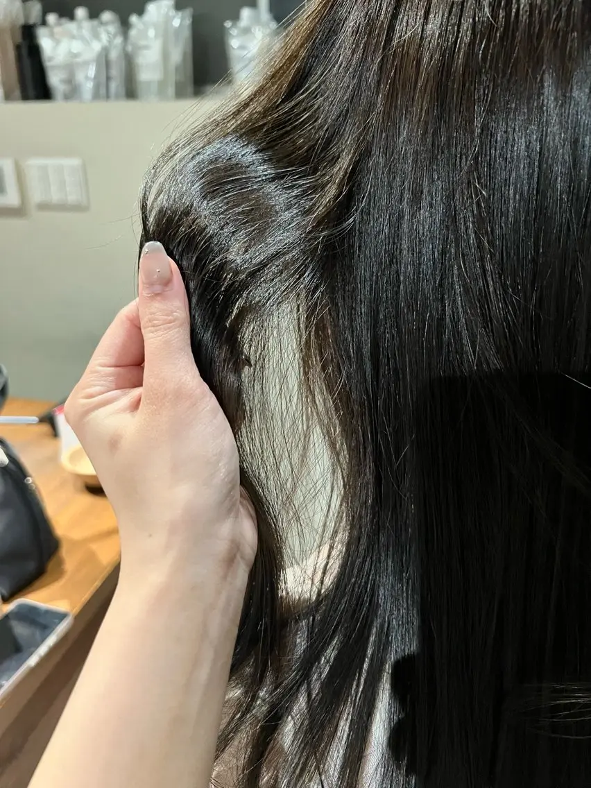 カラー 透明感カラー あやの/レイヤー /ベージュカラーのヘアスタイル