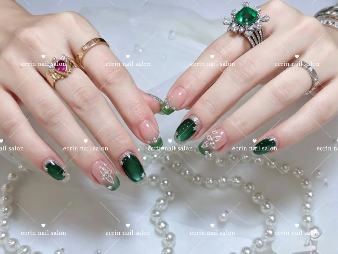 ネイル ハンドネイル ハンドケア ecrin nail salon錦糸町のネイルデザイン