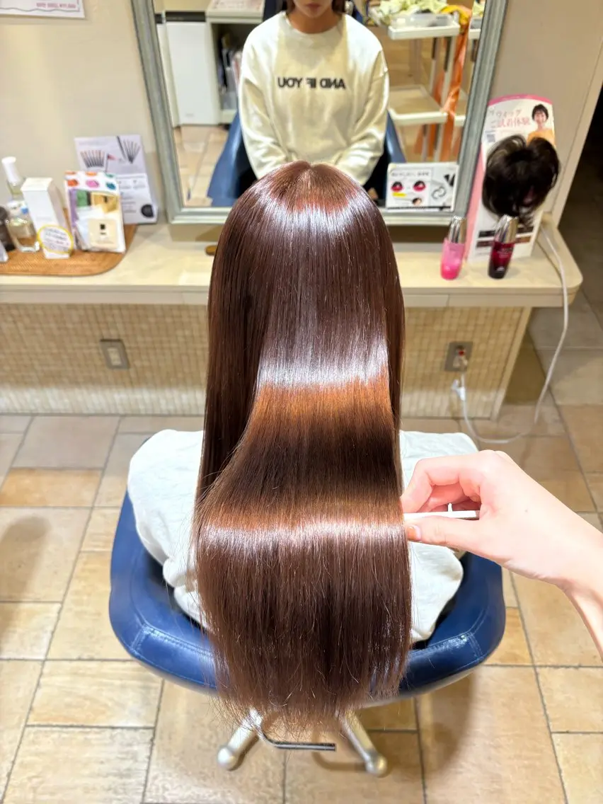 ロング 井本 帆香のヘアスタイル