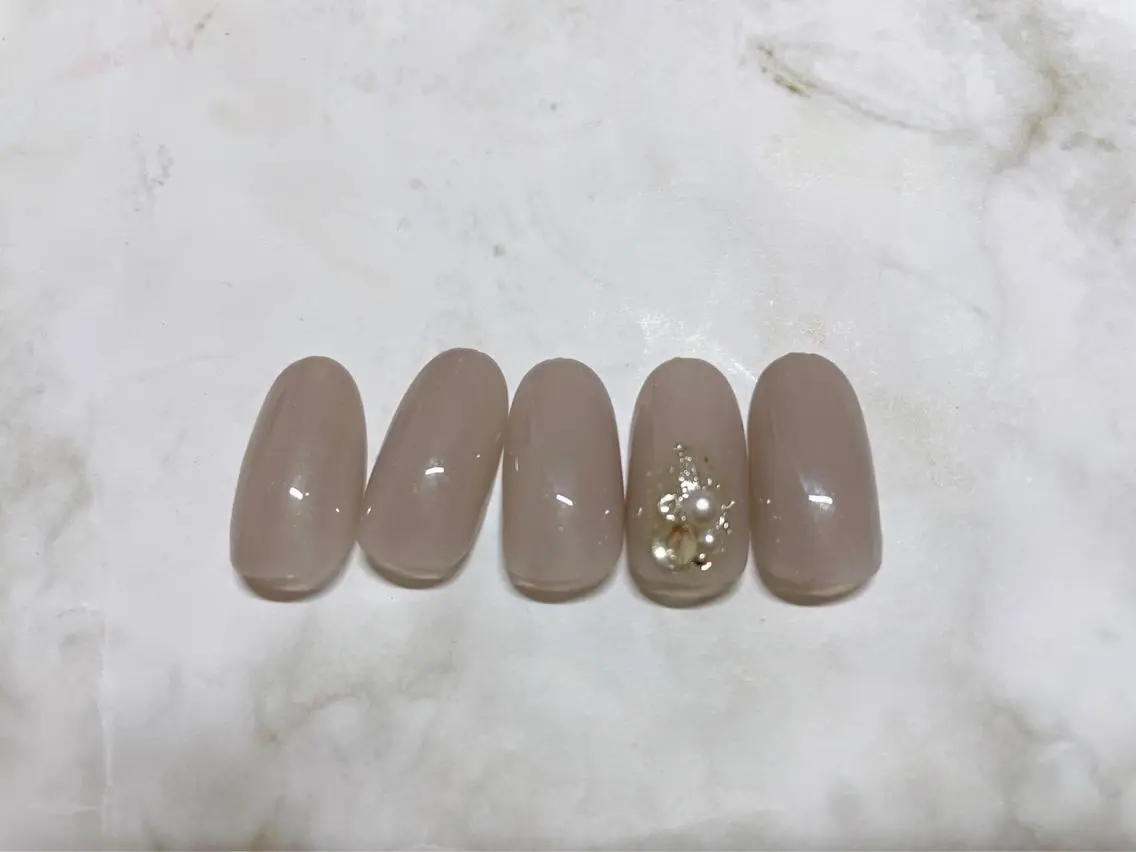 ネイル フットネイル フレンチネイル ジェルネイル ハート 韓国ネイル mogunail &blowのネイルデザイン