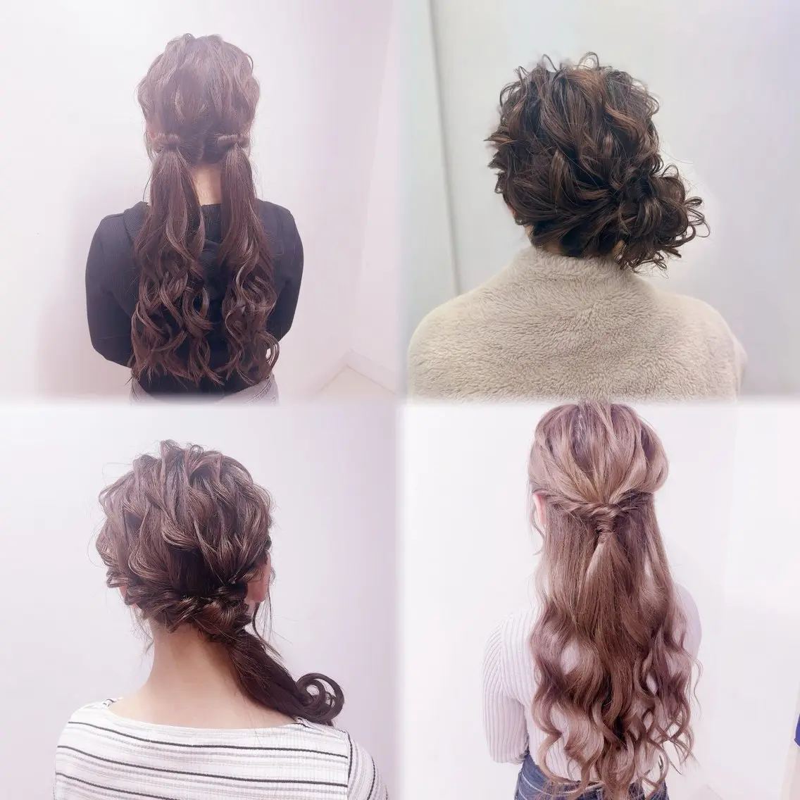 ヘアセットの写真