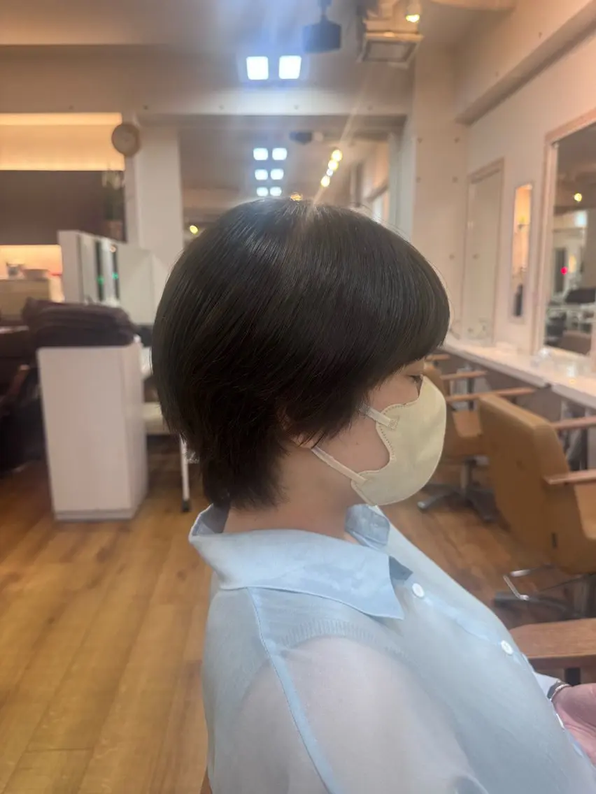 ショート 森 千明のヘアスタイル