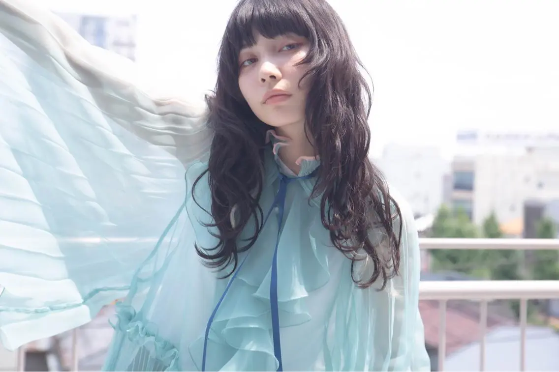 ロング カラー HEDI 美谷添 貫太のヘアスタイル