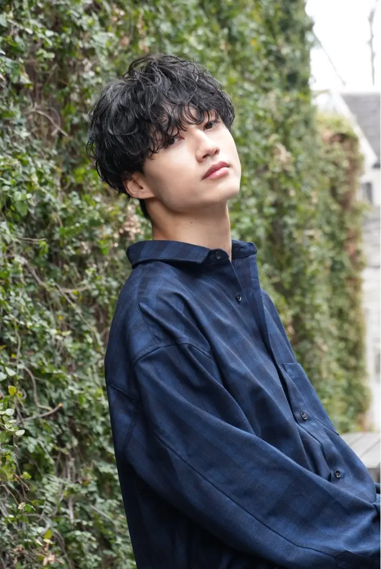 ショート パーマ メンズ カット パーマ トリートメント ヘアセット 11.12月限定割引 fifth前比嘉💥のヘアスタイル
