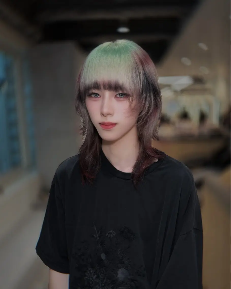 【✨️完全おまかせOK✨️】 個性派オリジナルデザインカラー⛓️ ダブルカラー+デザインカラーの写真