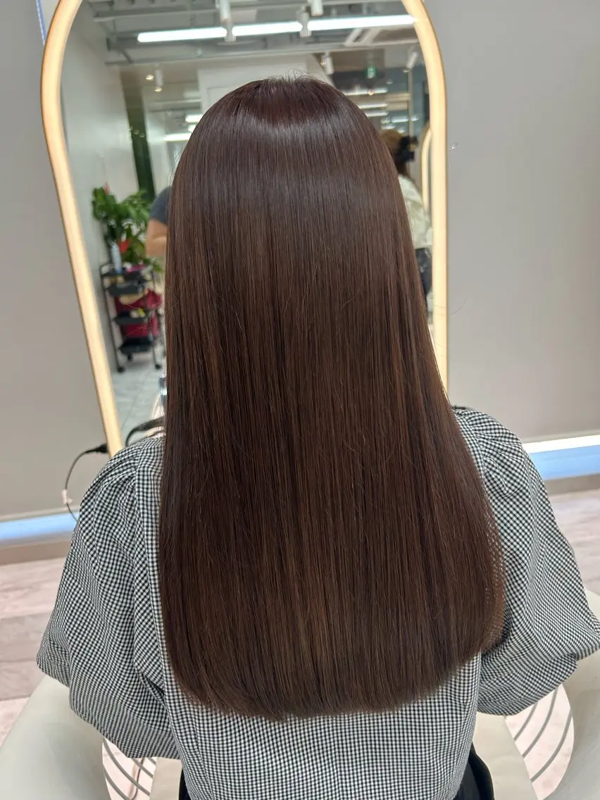 【美髪必見】美髪カラー+3STEPトリートメントの写真