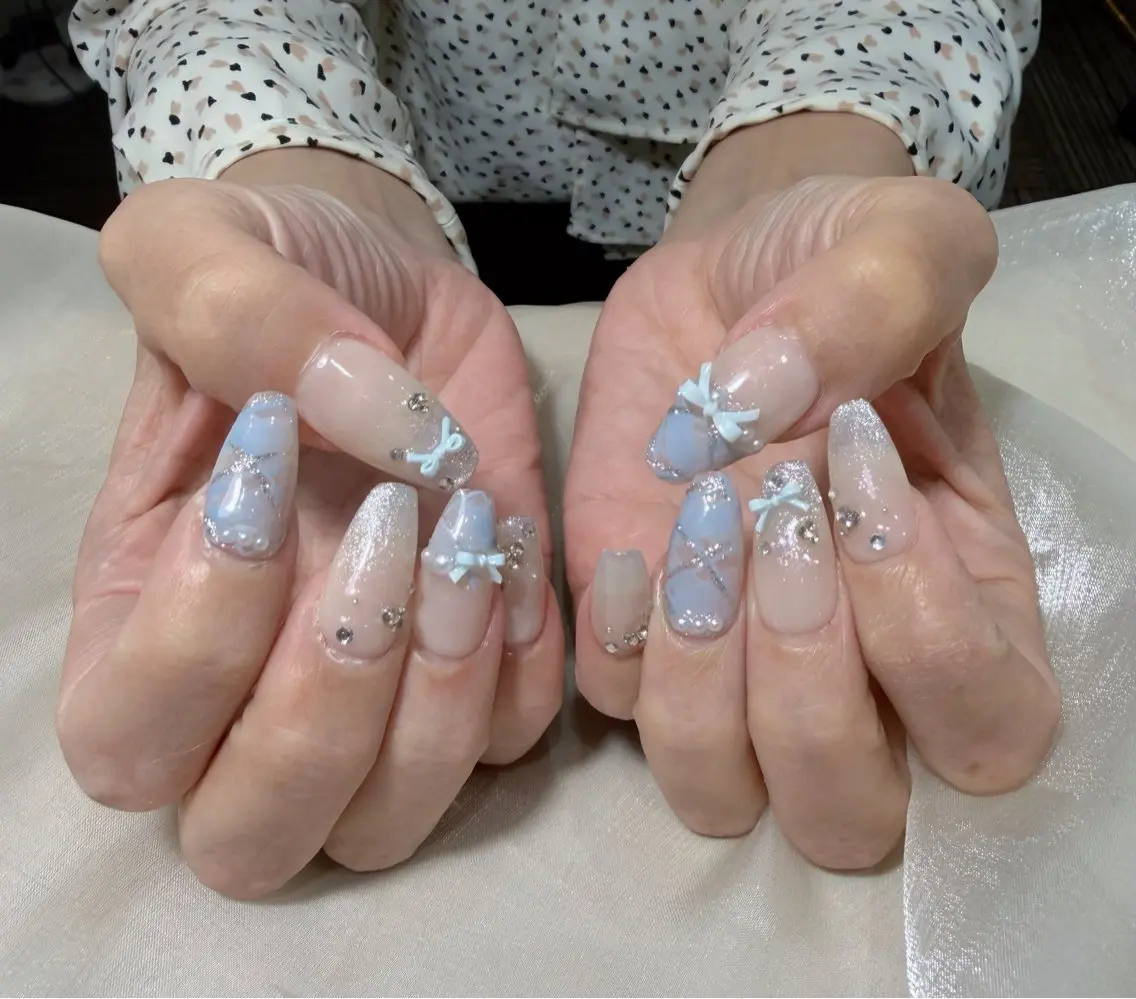 ネイル ハンドネイル WO MIAO💎のネイルデザイン