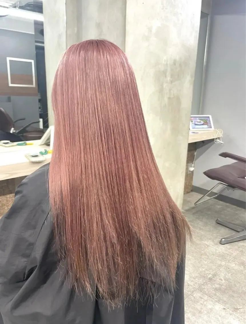 ロング カラー ヘアカラー トリートメント 多系統似合わせ/ tsuburaのヘアスタイル