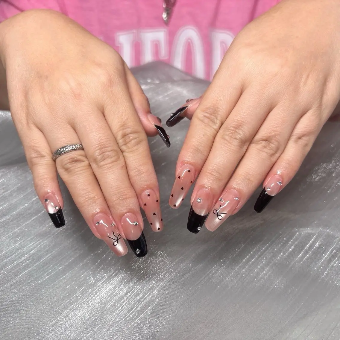 セミロング ハンドネイル Rr Nailのネイルデザイン