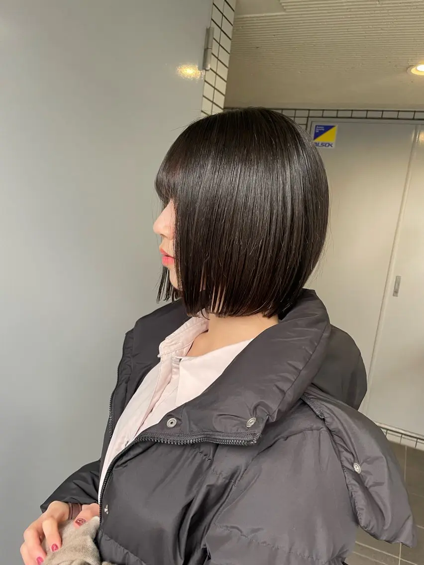 ミディアム あ あのヘアスタイル