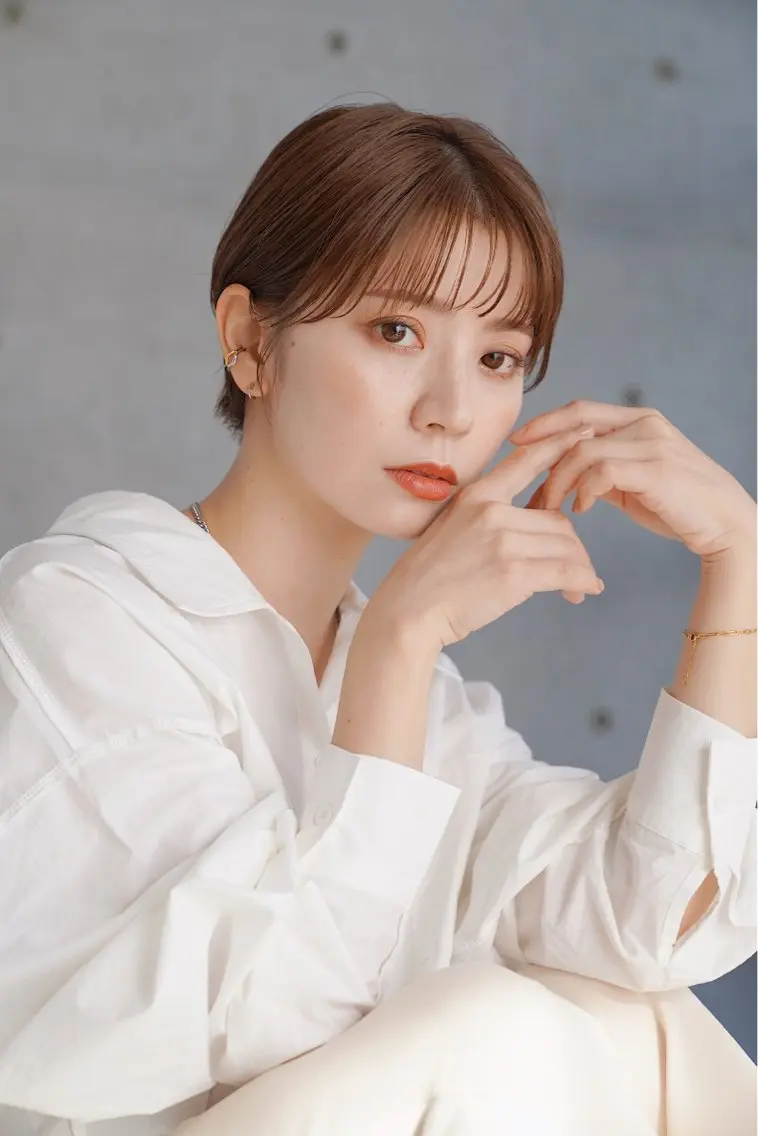 ショート カラー カット ヘアカラー トリートメント 🍋似合わせ✖️ ショートヘア🍋早田のヘアスタイル