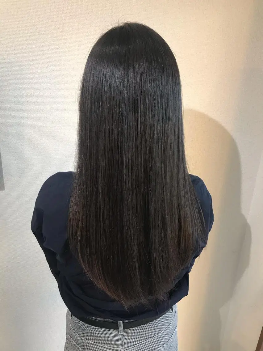 【ナチュラル縮毛矯正】カット+シルキーストレート♪¥17,050→¥14,980の写真