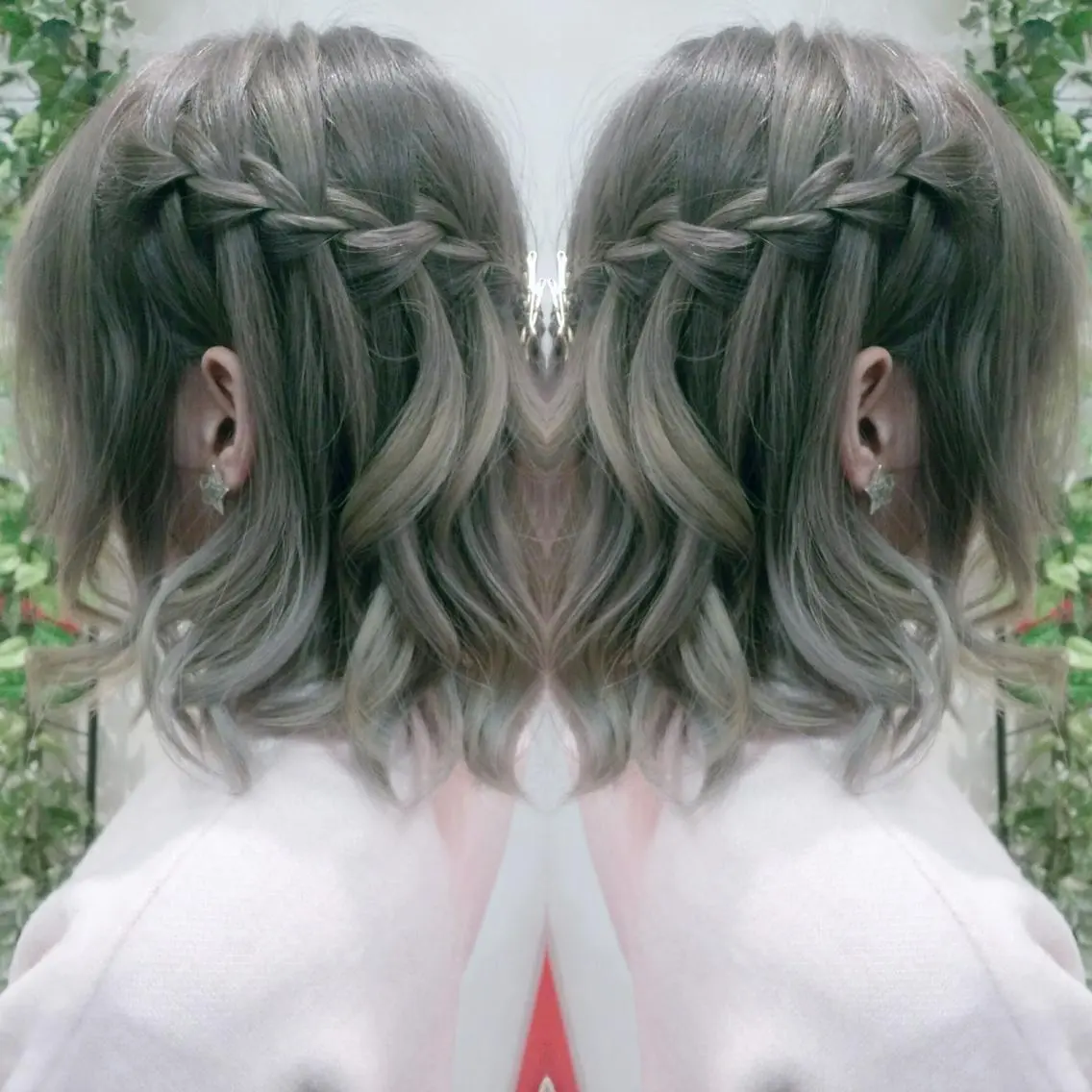 ショート カラー ヘアアレンジ ヘアカラー 植田 /エクステ /ブリーチ/髪質改善のヘアスタイル