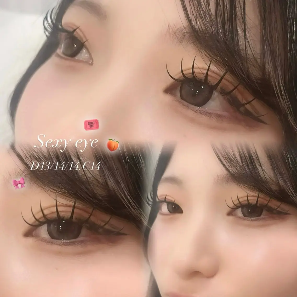 マツエク・マツパ 束感まつ毛 フラットラッシュ Angie辻堂店♡ Taguchi ໒꒱のマツエク・マツパデザイン